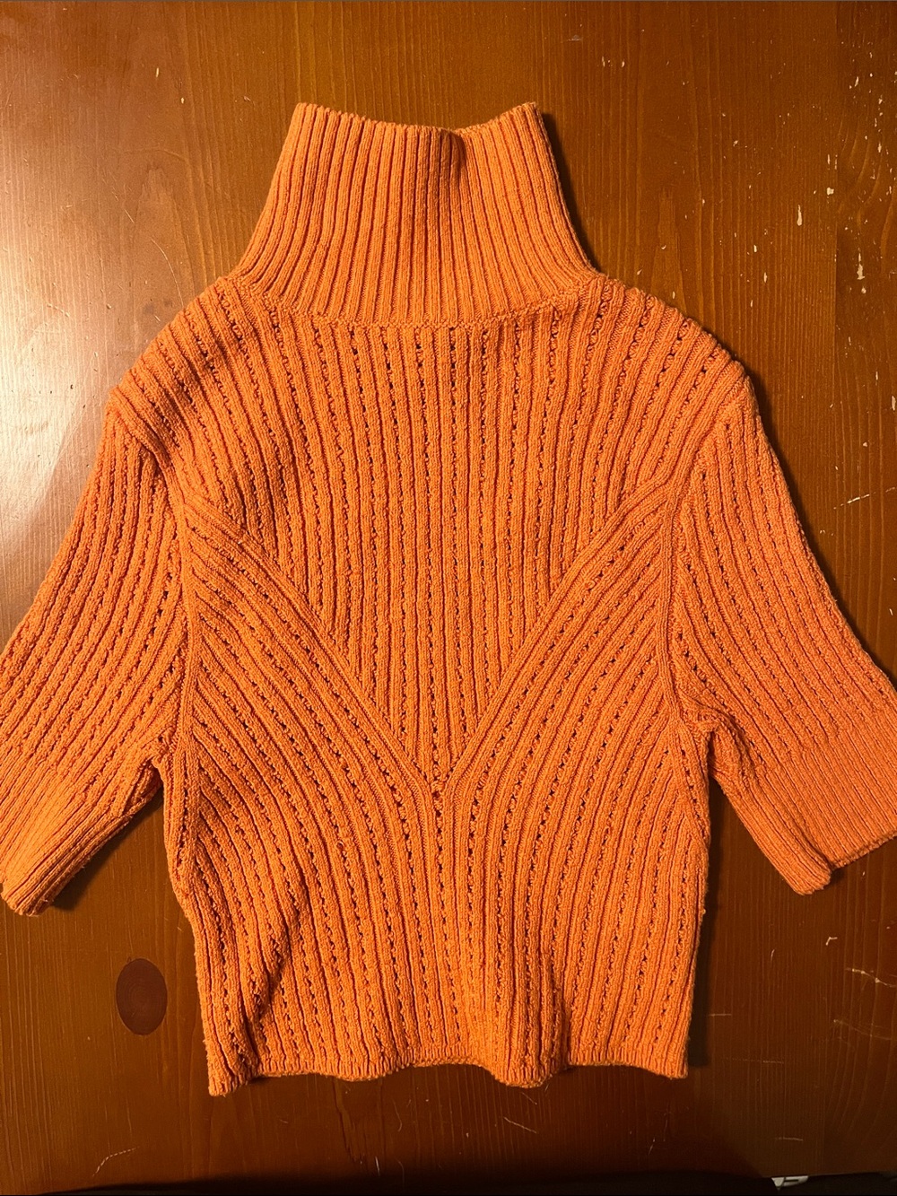 Free People Short Sleeve Turtleneck Sweater
